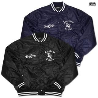 ڥݥԲġۡڼ11ܺȯͽLOCOHAMA CLOTHING STADIUM JACKETBLACK/NAVY