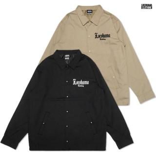 ڥݥԲġۡڼ11ܺȯͽLOCOHAMA CLOTHING COACH JACKETBLACK/BEIGE