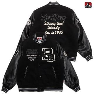 ̵BEN DAVIS BD STADIUM JACKETBLACK