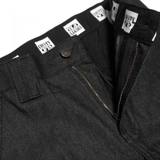送料無料】FB COUNTY HARD DENIM PANTS【BLACK】 - INDOOR CLASS