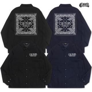 ̵CALIFAS BANDANA COACH JACKETBLACK/NAVY