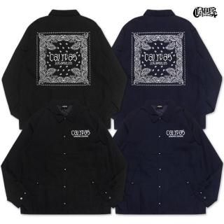 ̵CALIFAS BANDANA COACH JACKETBLACK/NAVY