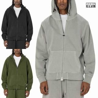㤤դ12ܺȯͽPRO CLUB HEAVYWEIGHT VINTAGE WASH ZIP UP HOODIEBLACK/GRAY/OLIVE