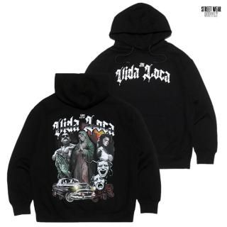 ̵STREETWEAR SUPPLY VIDA HOODED SWEATBLACK
