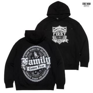 ̵STREETWEAR SUPPLY FAMILY HOODED SWEATBLACK