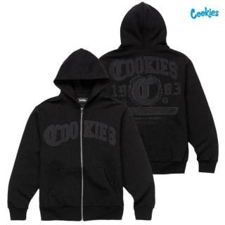̵COOKIES PARADISE CITY ZIP UP PULLOVER HOODIEBLACK