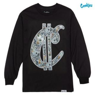 ̵COOKIES DOLLAR C L/S TġBLACK