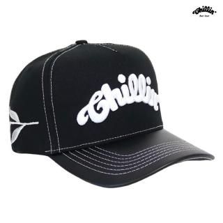 ̵CHILLIN LOGO 5PANEL SNAPBACK CAPBLACK