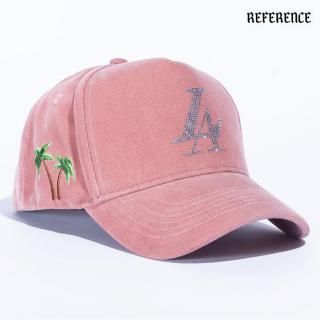 ������̵����REFERENCE PARADISE LA VELOUR SNAPBACK CAP��PINK��