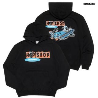 ������̵����STREETWISE HOP SHOP PULLOVER HOODIE��BLACK��