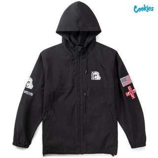 ������̵����COOKIES SEARCH AND RESCUE WINDBREAKER JACKET��BLACK��