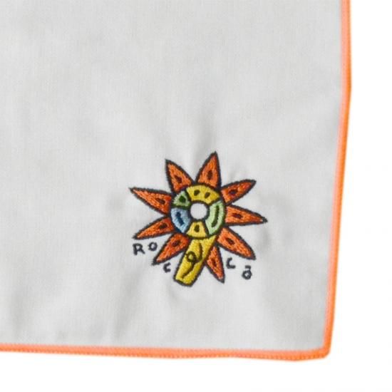 手刺繍タオル 刺繍ミニタオル ZX200-7 | 日立建機日本グッズストア