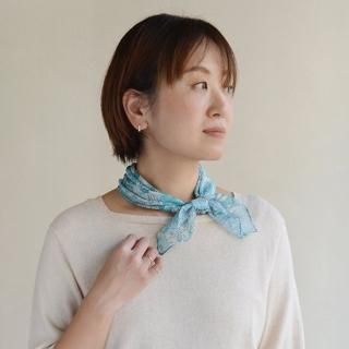 Story mfg. ピーススカーフ　オーガニックコットン　マフラー kobooriza 工房織座 KUSHU リネンコットン タイニーマフラー