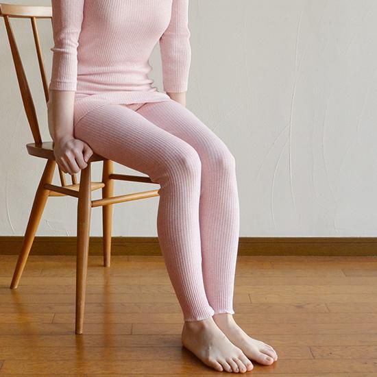 リブロングパンツ<オーガニックコットン100%>|オーガニック リブロングパンツ<オーガニックコットン100%>|オーガニック