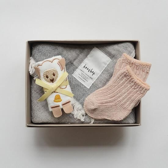 シックなひつじさんセット｜オーガニックコットンの天衣無縫