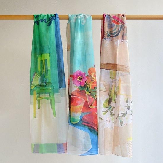 貴重】ohta ストール 南天 貴重】ohta ストール 南天 貴重】ohta