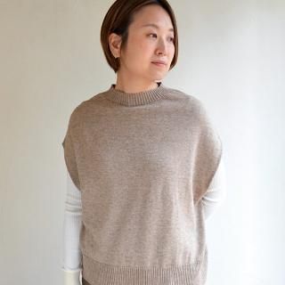 ギフトコットン 楽天市場】[ 綿ニット コットンニット ベスト レディース 春夏