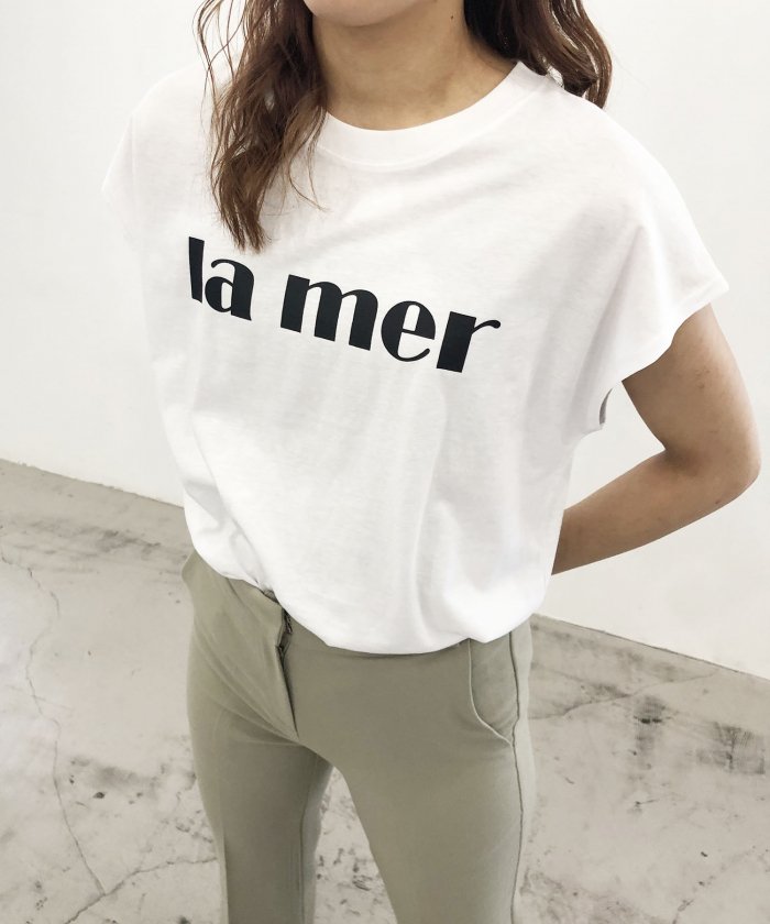 【anticrag】オーバーサイズロゴTシャツ