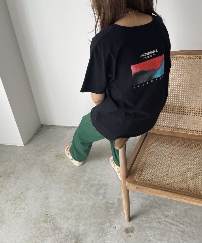 【DAILY REMINDER】バックプリントTシャツ
