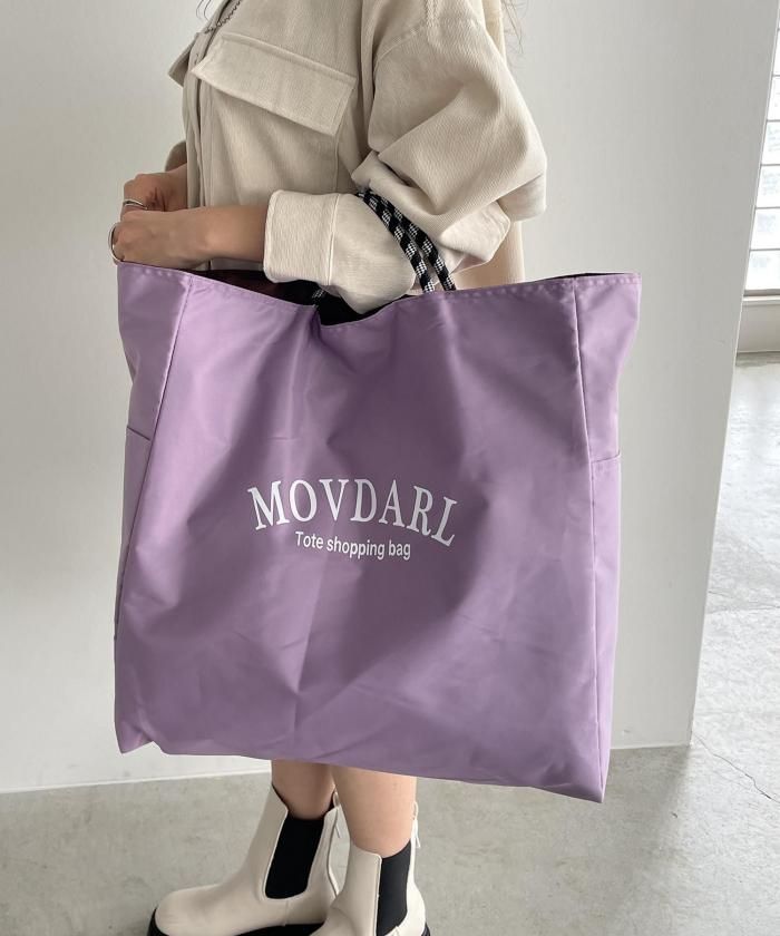 リバーシブル】 ビッグ ロゴ トートバッグ L - 210nouve | トゥージュ