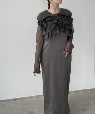 ڥбtaffeta tulle vest set dress