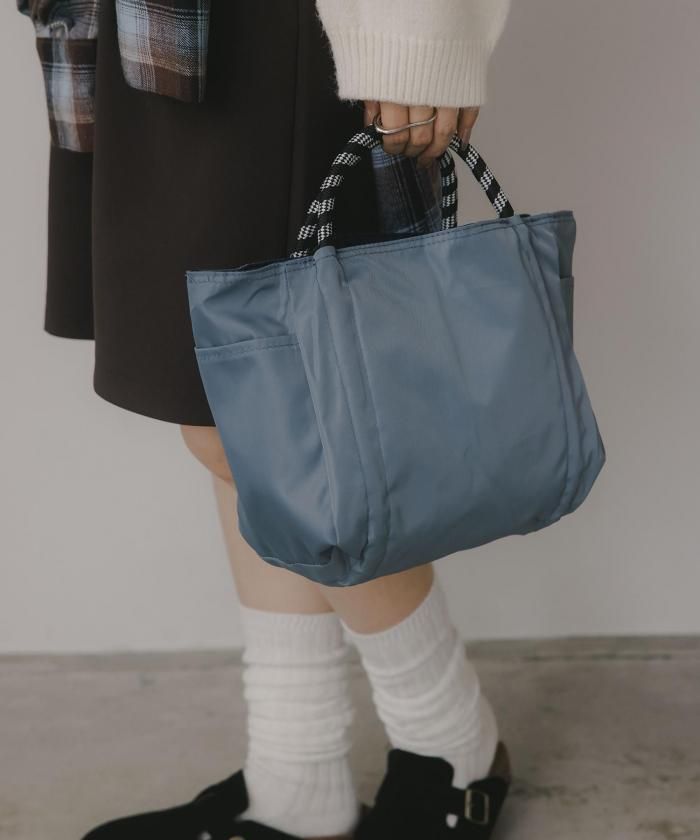 【リバーシブル】ビッグ ロゴ トートバッグ S