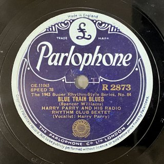 ハリー・パリー(cl,vo:1921-56): ブルー・トレイン・ブルース／ユー・アー・マイ・ラッキー・スター