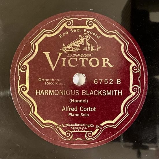 ALFRED CORTOT アルフレッド・コルトー レコード ○若者の大愛商品