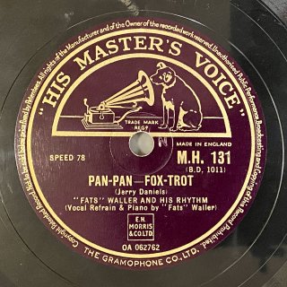 ファッツ・ウォーラー(p,vo:1904-43): パン-パン／TWENY FOUR ROBBERS