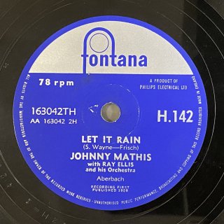 ジョニー・マティス(vo:1935-) : LET IT RAIN／A CERTAIN SMILE