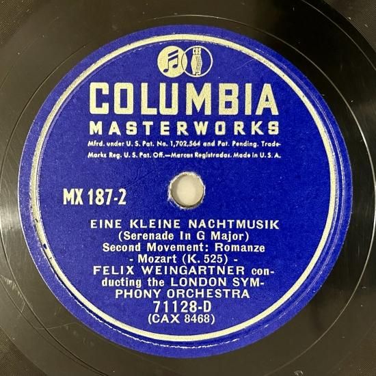 フェリックス・ワインガルトナー(cond:1863-1942)：セレナード第