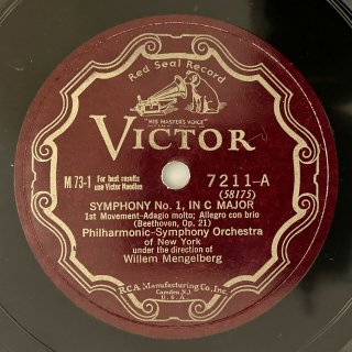 ウィレム・メンゲルベルク(cond:1871-1951)：交響曲第1番ハ長調op.21（ベートーヴェン）