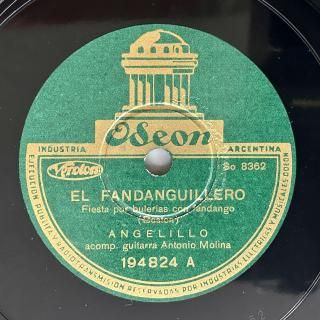ANGELILLO(Vo:1908-73): EL FANDANGUILLEROPOTPOURRI FLAMENCO