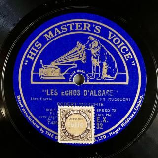 Сȡޡ(fl:1884-1949) : LES ECHOS D'ALSACEFR. Rucquoy