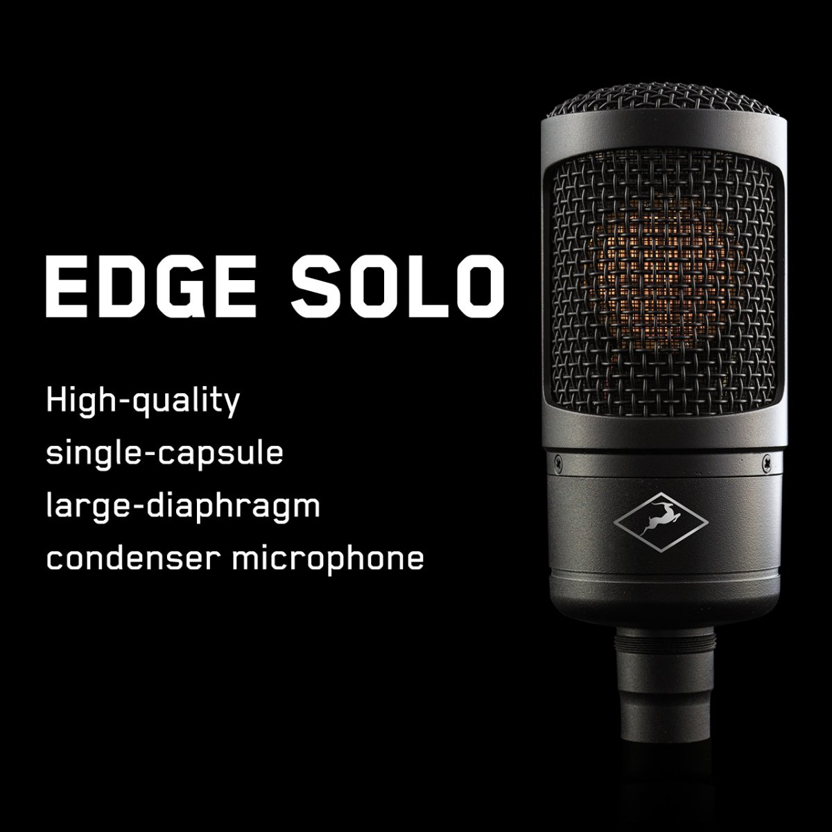Antelope Audio EDGE SOLO ラージダイアフラム コンデンサー マイクロフォン