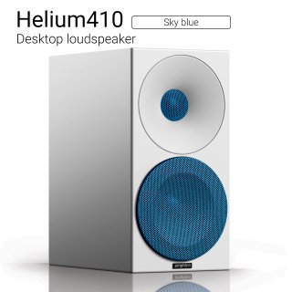 【優れた北欧センス】Helium410 （Sky blue） Desktop loudspeaker【ペア】