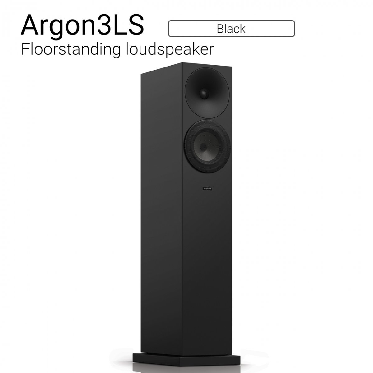 Amphion（アンフィオン） Argon3LS （Black） Floorstanding