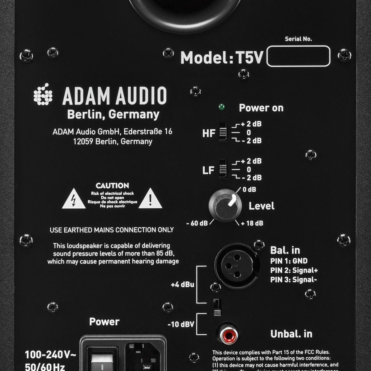 ADAM AUDIO T5V ニアフィールドモニター【ペア】 | お求め安い ADAM AUDIO T5V ニアフィールドモニター【ペア】 | お求め安い