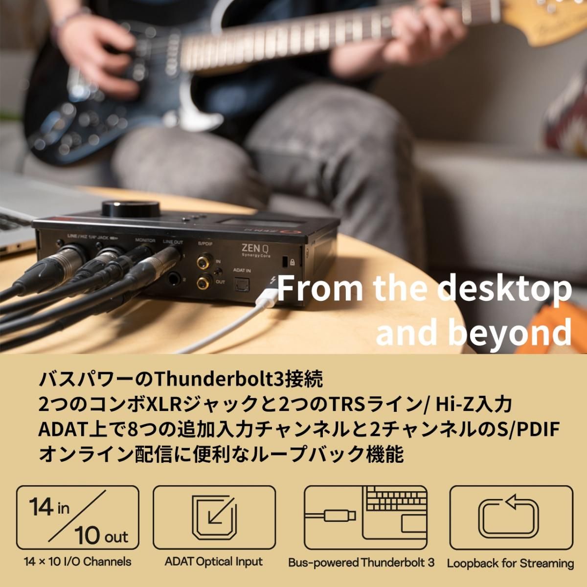 Thunderbolt 3 接続モデル】Zen Q Synergy Core - La Casa Acustica