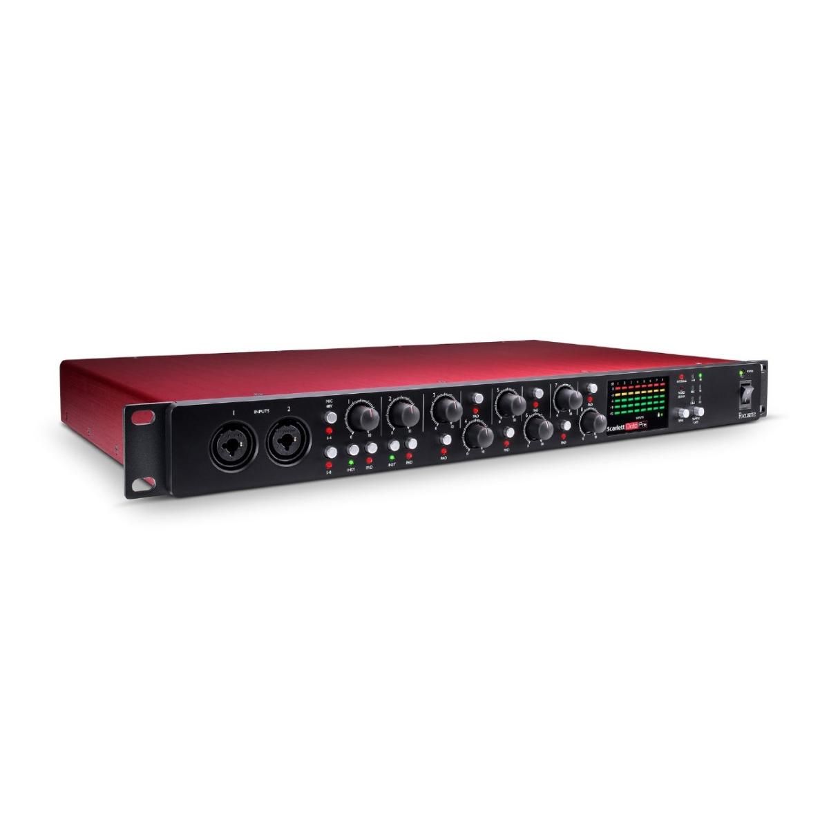 Focusrite Scarlett OctoPre | ADAT入力対応8chマイクプリ - La