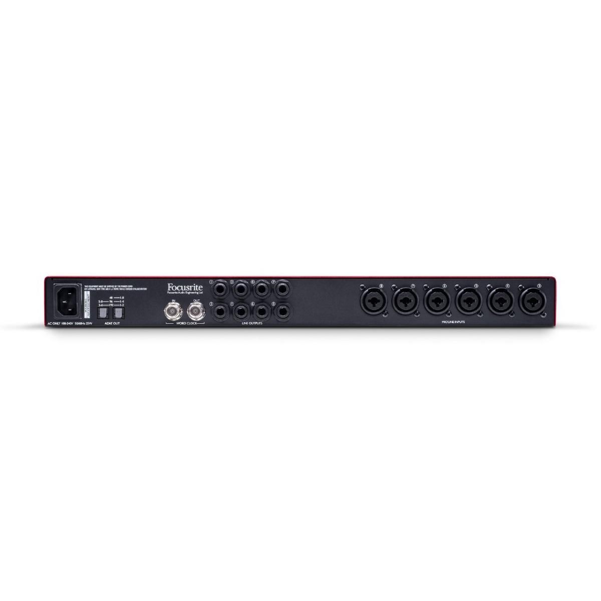 Focusrite Scarlett OctoPre | ADAT入力対応8chマイクプリ - La Focusrite Scarlett OctoPre | ADAT入力対応8chマイクプリ - La