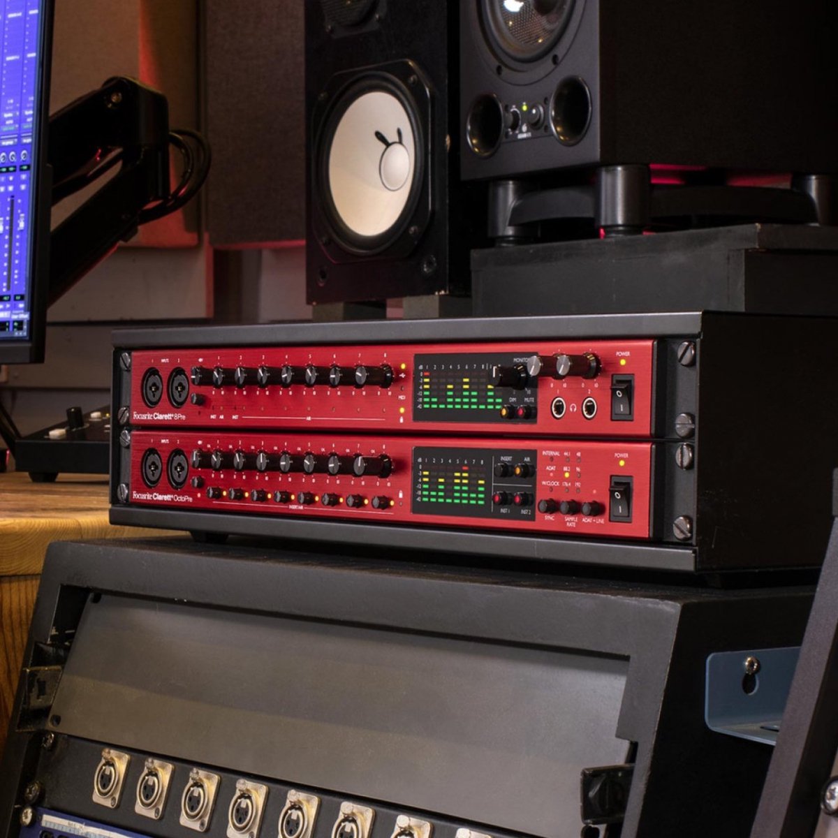 Focusrite Clarett+ OctoPre | プロ品質8イン/8アウトADATマイクプリ - La Casa Acustica