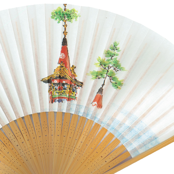 祇園祭扇子 八坂神社 男性用扇子 A-gion204 - itotsune 祇園祭扇子 八坂神社 男性用扇子 A-gion204 - itotsune