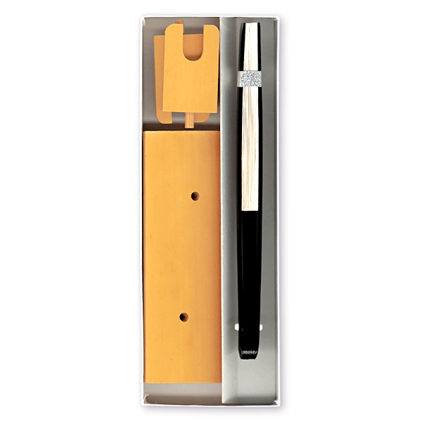 日本のお土産 台付き茶扇 源氏物語 帚木 Rd005 - itotsune