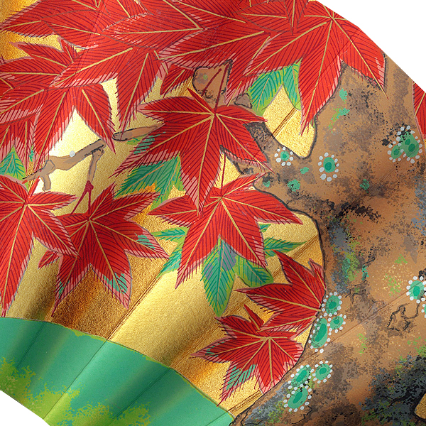 紅葉☆即購入OK様☆専用☆ 飾り京扇子 舞扇子タイプ 櫻/紅葉 Xb007 - itotsune