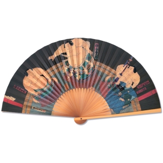 ぶ*ん様 飾り扇 飾り京扇子 高級仕舞扇子 花車/紅葉 Ub301 - itotsune