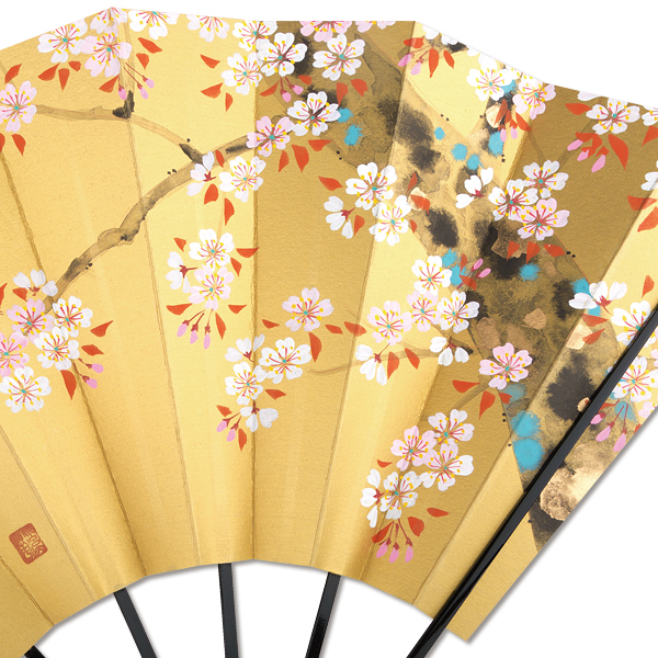 桜木　飾り M-123-R 富士桜文様 オールド アカ – 硝子工房 彩鳳