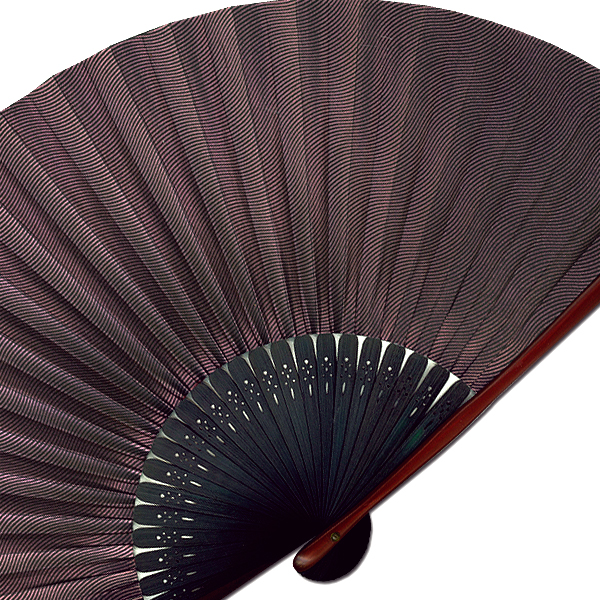 あやたか様 塗装プロコン 親骨臙脂塗り骨 ツートーンカラー 紺 臙脂 単品 京扇子 Af19