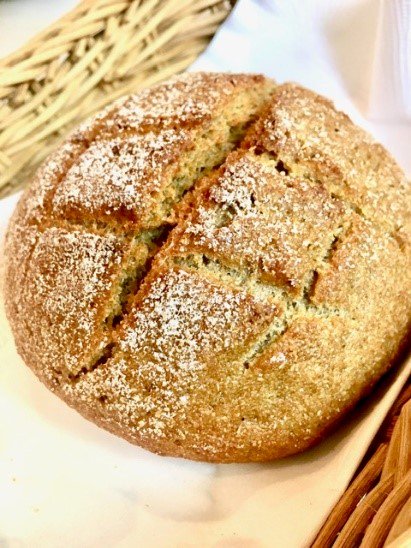 ビストロヒマワリのアインコーン小麦「パン・ド・カンパーニュ」ハーフサイズ　　商品画像