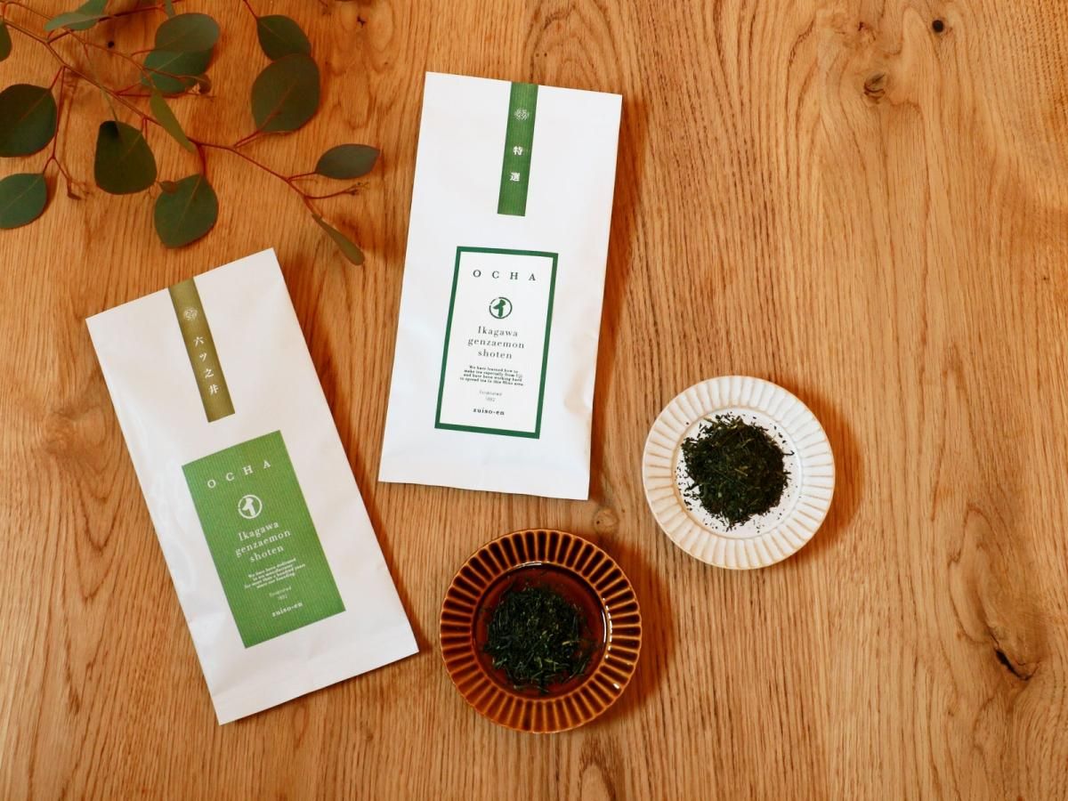 ◆ お茶のセット ／ 箱入り ◆ 冷茶ギフト『みずどり』／冷茶ボトルと狭山のお茶っぱ3種類の